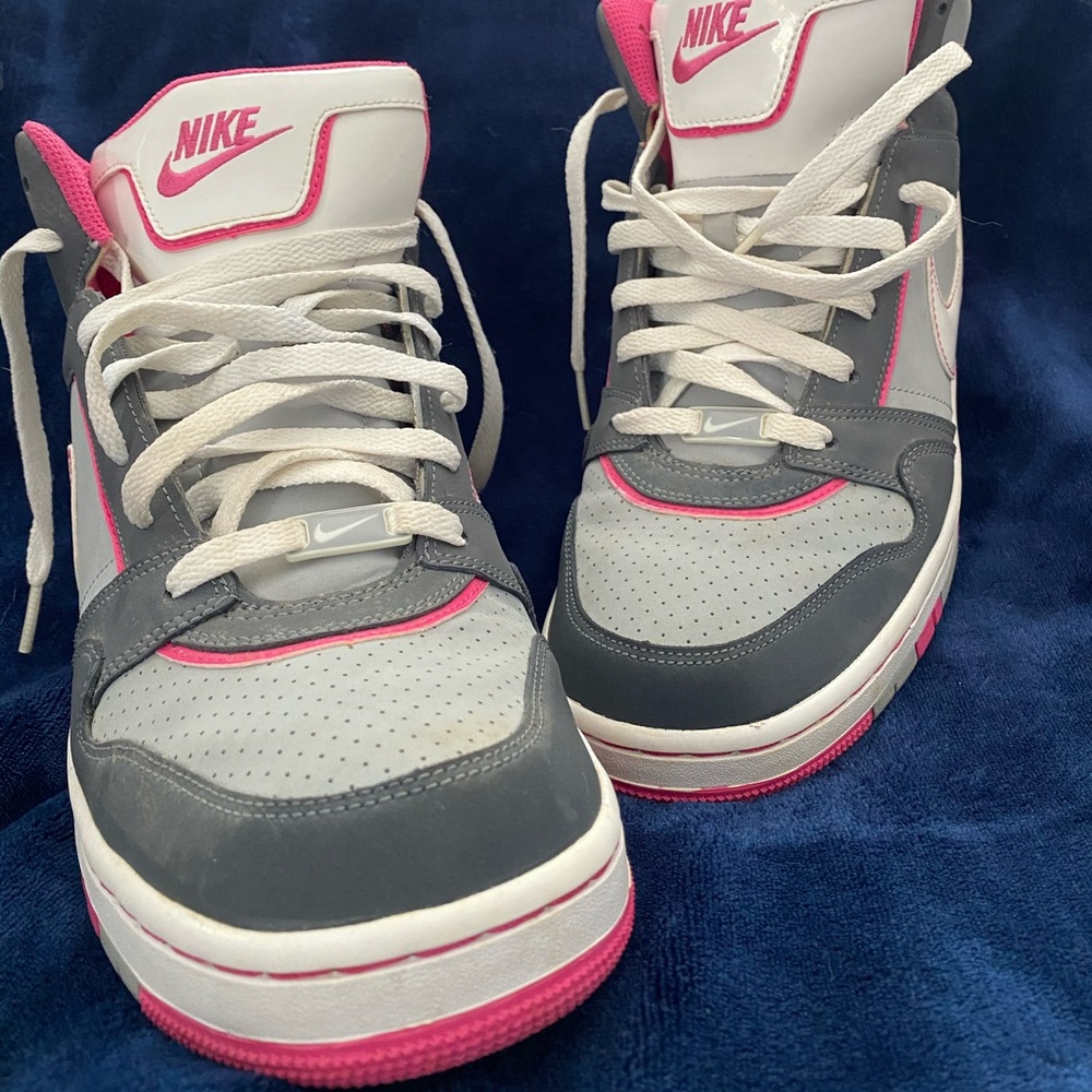 Nike Air Prestige 3 High Wolf Grey Pink Women's 11